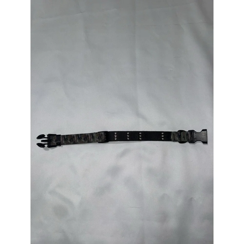 Dog Collar Heavy Duty K9 Tactical Training Pet Camouflage Sz Large